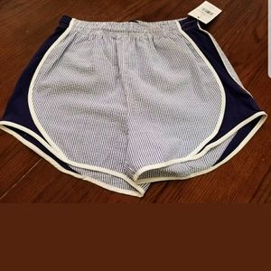 NWT Lauren James Seersucker Shorties
